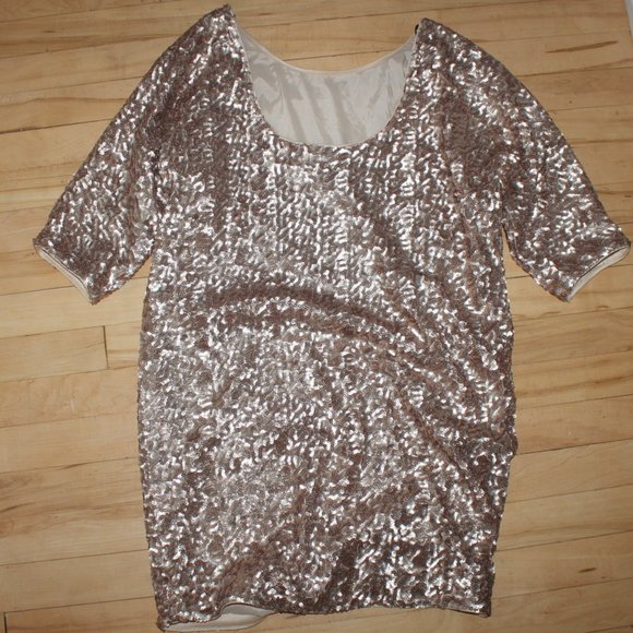 RACHEL ZOE Sequin Mini Dress - Picture 4 of 4